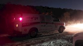 זירת האירוע, צילום: זקא